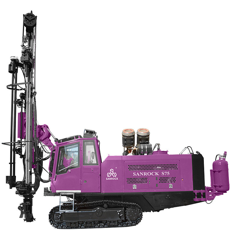 Mining Drilling Rig Machine High Efficiency Integrated DTH Drilling Equipment Hydraulic Drilling Rig