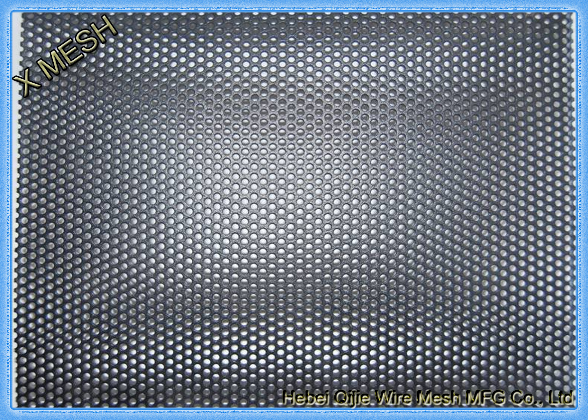 round hole perforated screen-R0004