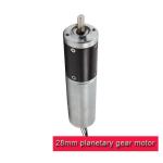 28PA2847 Mini Planetary Gearbox , DC Brushless Planetary Gear Motor 24v 12v