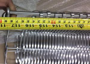 China Decoration Flat Wire Conveyor Mesh Belt , 316 Stainless Conveyor Belt Long Time Life wholesale