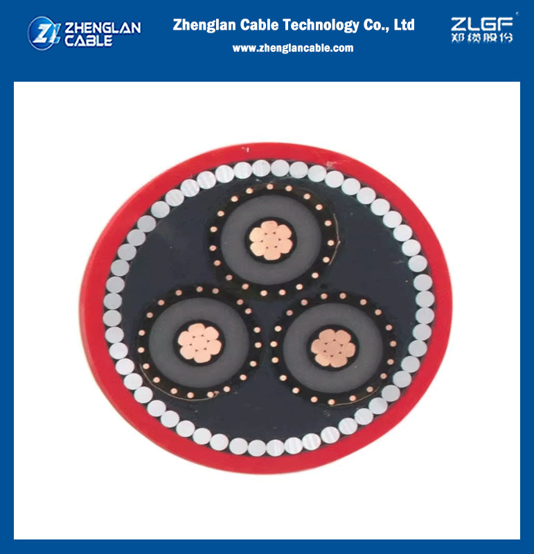 6.35/11kV Power Cable Aluminum / Copper XLPE Insulate Underground Steel Wire Armoured Cable Standard AS/NZS 1429.1