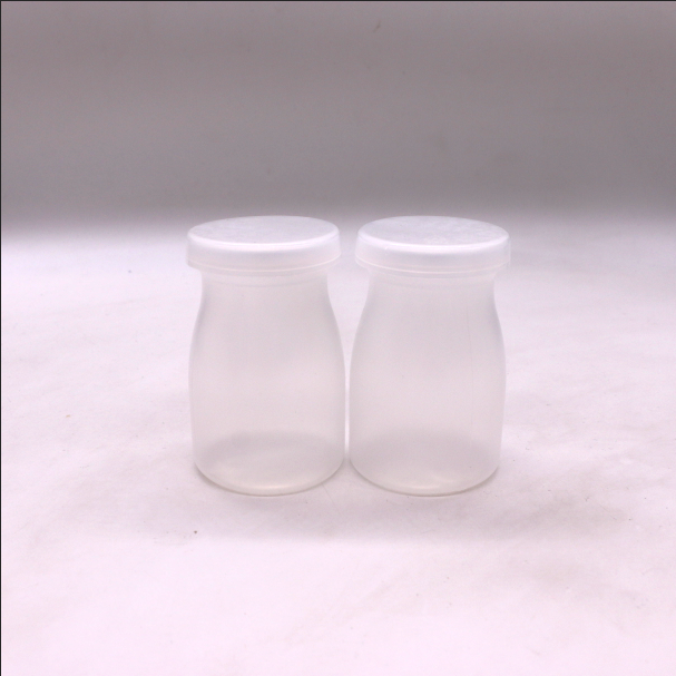 Customized Logo 100ml PP Round Pudding Bottle Perfect for Milk and High Temperature