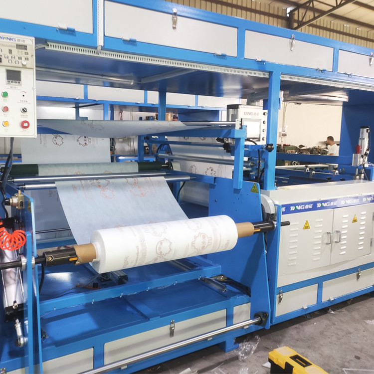 3500m/h Auto Non Woven Screen Printing Machine For One Color