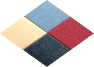 China 9mm 100% Recycled PET Acoustic Panel Soundproof Material wholesale