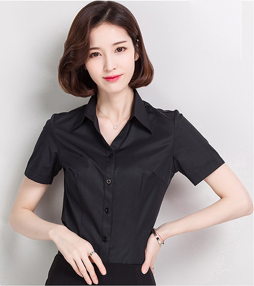 Wholesale Business Casual Solid Color Slim Fit Cotton Shirts For Man and Women