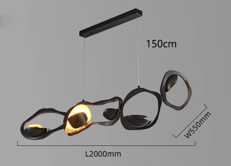 Modern decor Chandelier dining room Circle Pendant lamp(WH-AP-539)