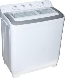 China Big Capacity Silver Domestic Washing Machine , Glass Cover Portable Washer And Dryer wholesale