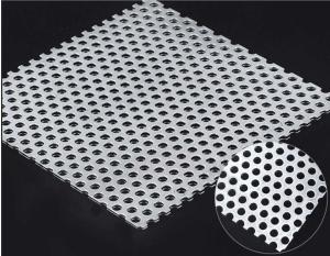 China 0.1mm-10mm Round Hole Perforated Metal Sheet wholesale