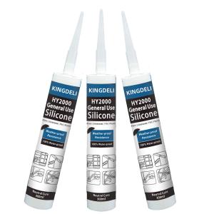 China Grey Antifungal Silicone Sealant GP Weatherproof For Building Roof wholesale