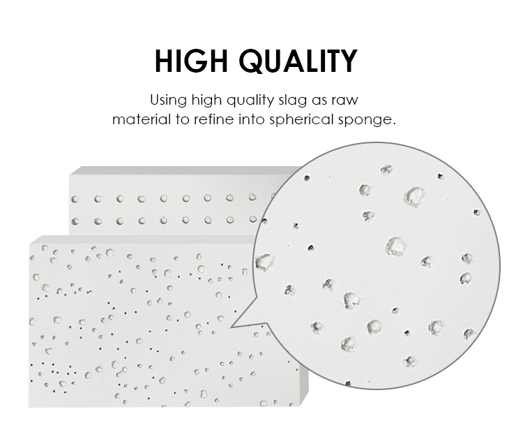 USG Product 2X4 Mineral Fiber Acoustic Perforated Ceiling Tiles with Customized Size