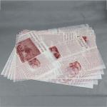 Single Side Burger Printed Greaseproof Paper 18x18cm 22x22cm
