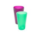 Reusable Shatterproof Stemless Wine Glasses 20 Ounce Silipint Bomber