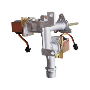 China Factory Gas Water Heater Parts Heat Exchanger Igniter Dual Valve Interlock
