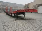 Economic 2 Axles 40 Tons Low Bed Semi Trailer With Heavdy Duty Steel Spring