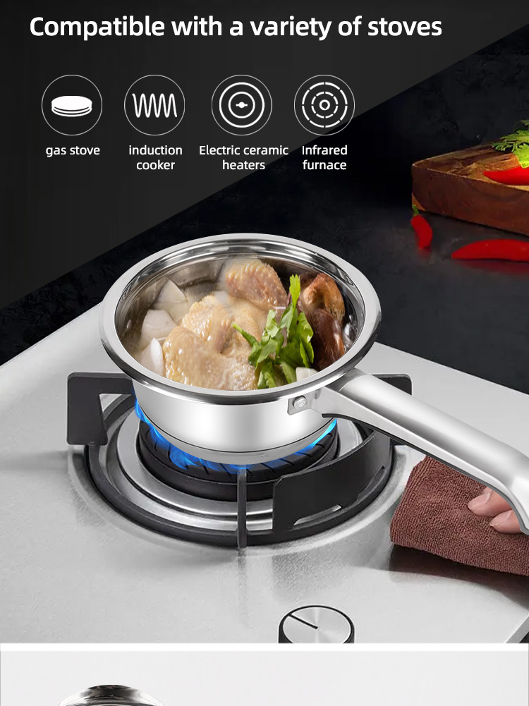 Wholesale Kitchen Non Stick Cookware Set Non Stick Cooking Utensil Set Stainless Steel Nonstick Cookware Sets