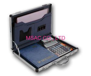 China Portable Aluminum Attache Case With Two Combination Locks 460 X 365 X 60mm on sale