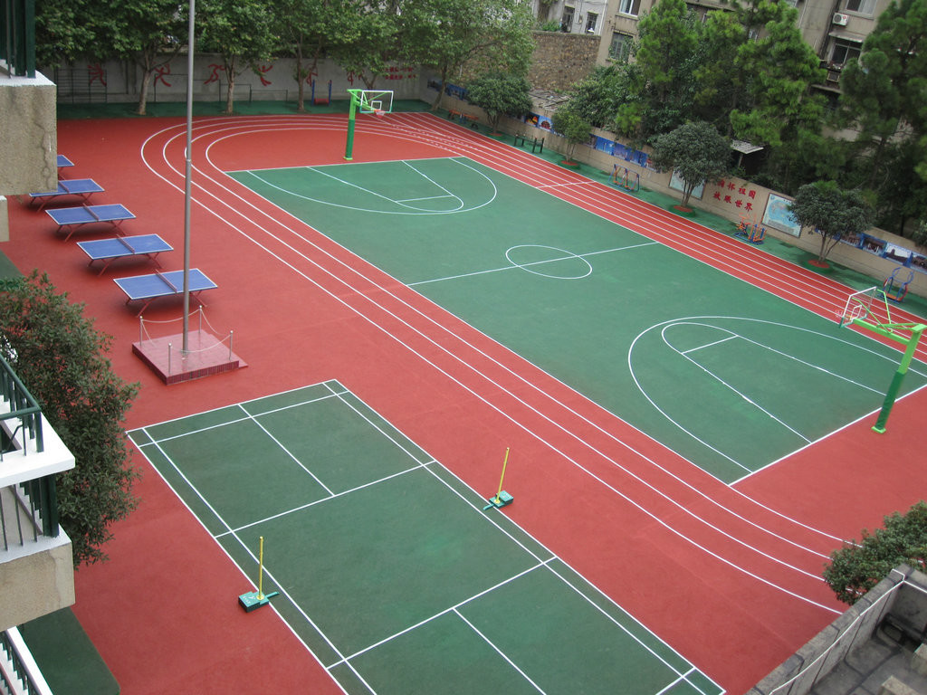Colorful EPDM Rubber Block CE Certificate For Stadium Sports