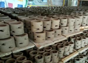 China Alumina Ceramic Pall Ring 0.5mm-30mm Thickness For Industrial Ceramic wholesale