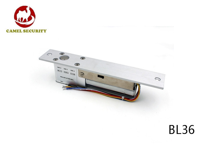 Deadlocked Fail Safe Electric Lock , Door Bolt Lock DC12V / 450mA Voltage