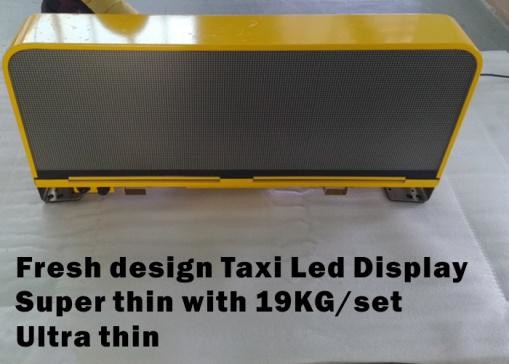 SMD2727 P5 Outdoor Taxicab Top Led Video Screen Waterproof Auto - Corrosion High