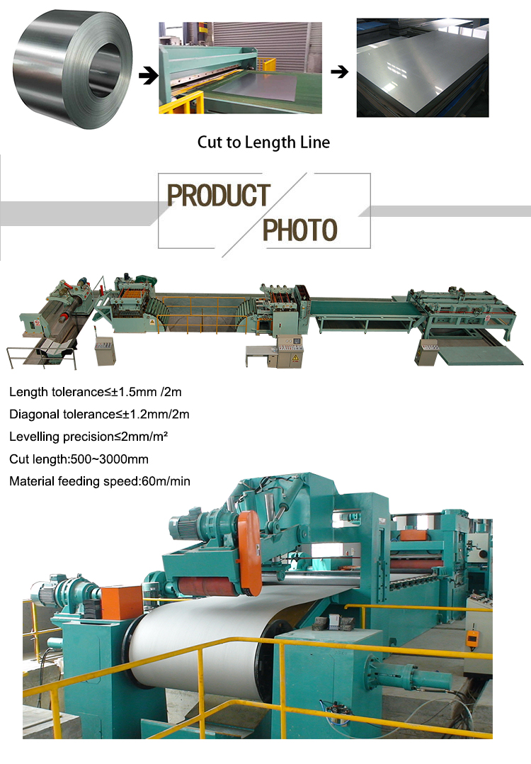 PLC 201 304 Stainless Steel Coil Slitting Machine