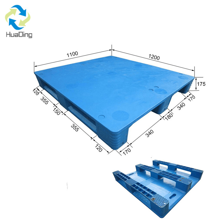 1200x1100 hdpe material pallet big plastic pallet floor hygienic plastic pallet plastic