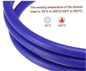 China Ageing Resistance Heat Silicone Rubber Vacuum Pipe Hydraulic Hose 13/32 Inch wholesale