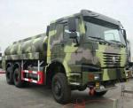 6x6 All Wheel Drive Fuel Oil Delivery Truck , Propane Tank Truck 20cbm Capacity