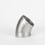 SS 304 Stainless Steel Butt Welded Fittings ASTM A312 45 Degree Elbow