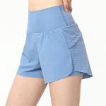 Oem Factory Manufacturer Custom Logo High Waist Elastic Waist Fast Dry Fitness