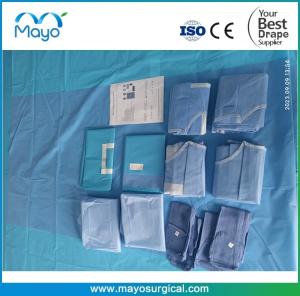 China General Surgery Disposable Sterile Minor Drape Pack With Gown wholesale
