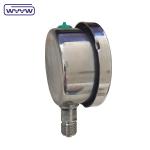 60mm Double Scale All SS Pressure Gauge , Glycerin Filled Pressure Gauge