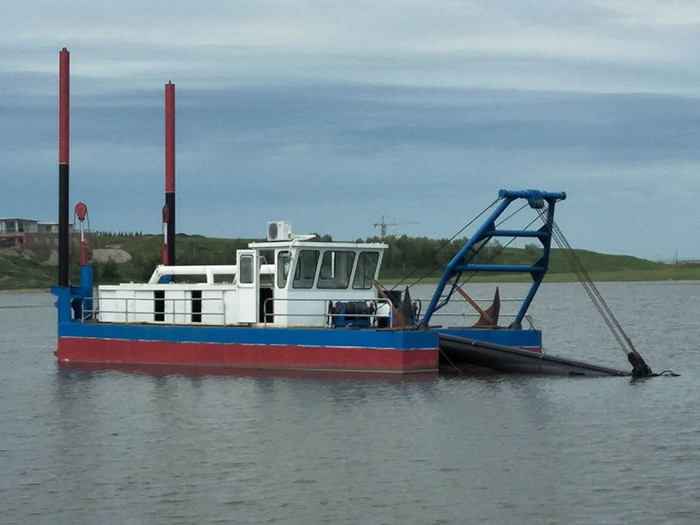 YSCSD200 Model Sand Dredger 24kw Are Used To Clean Up Silt In Rivers
