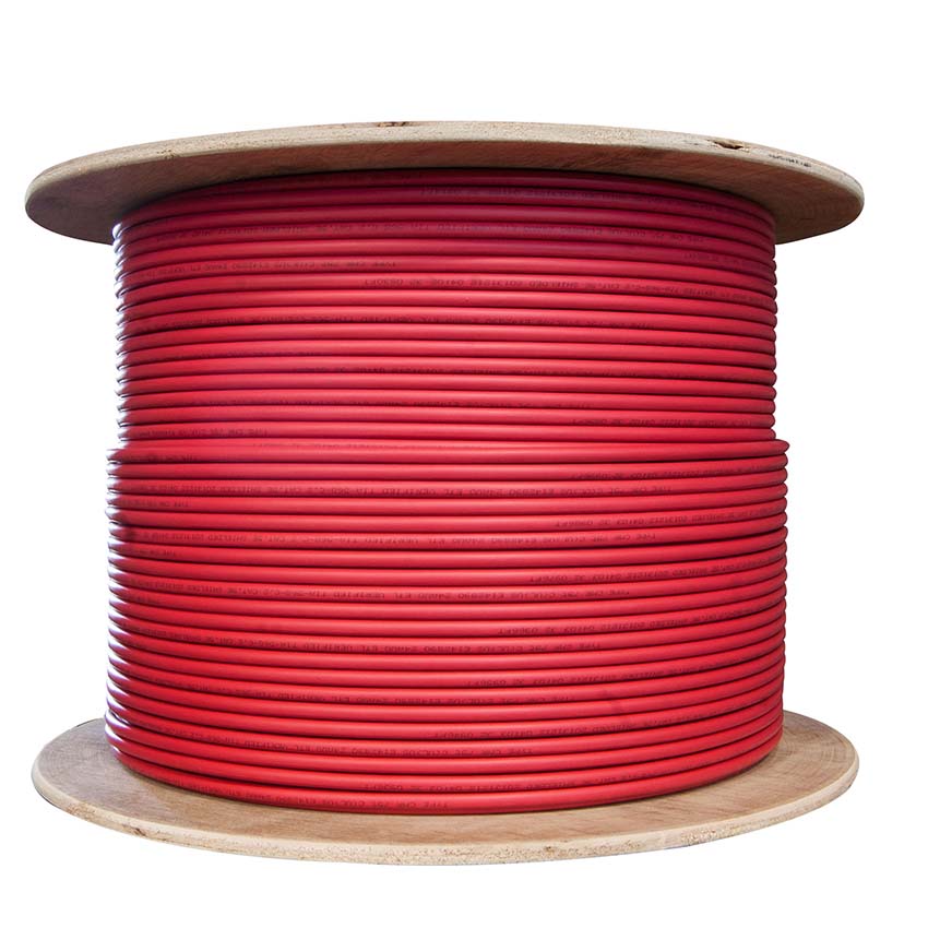 2 Cores PVC Insulated 1.5mm Heat Resistant Fire Alarm Cable 2HR Rated for Emergencies