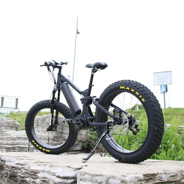 Quality Alloy Frame Fast Speed E Fat Bike 48V 1000W With 8 FUN G510 Middle Motor for sale