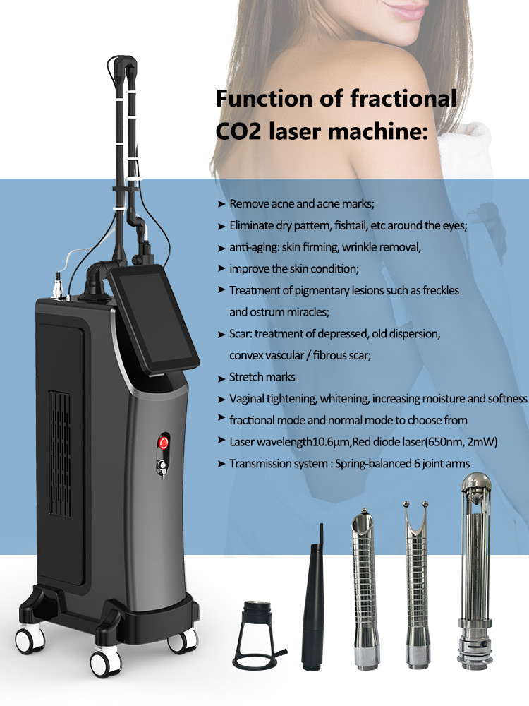 Advanced CO2 Fractional Laser Machine For Skin Rejuvenation And Scar Removal