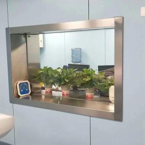 China Rectangle X Ray Protection Radiation Proof Glass Light Transmittance ≥90% wholesale
