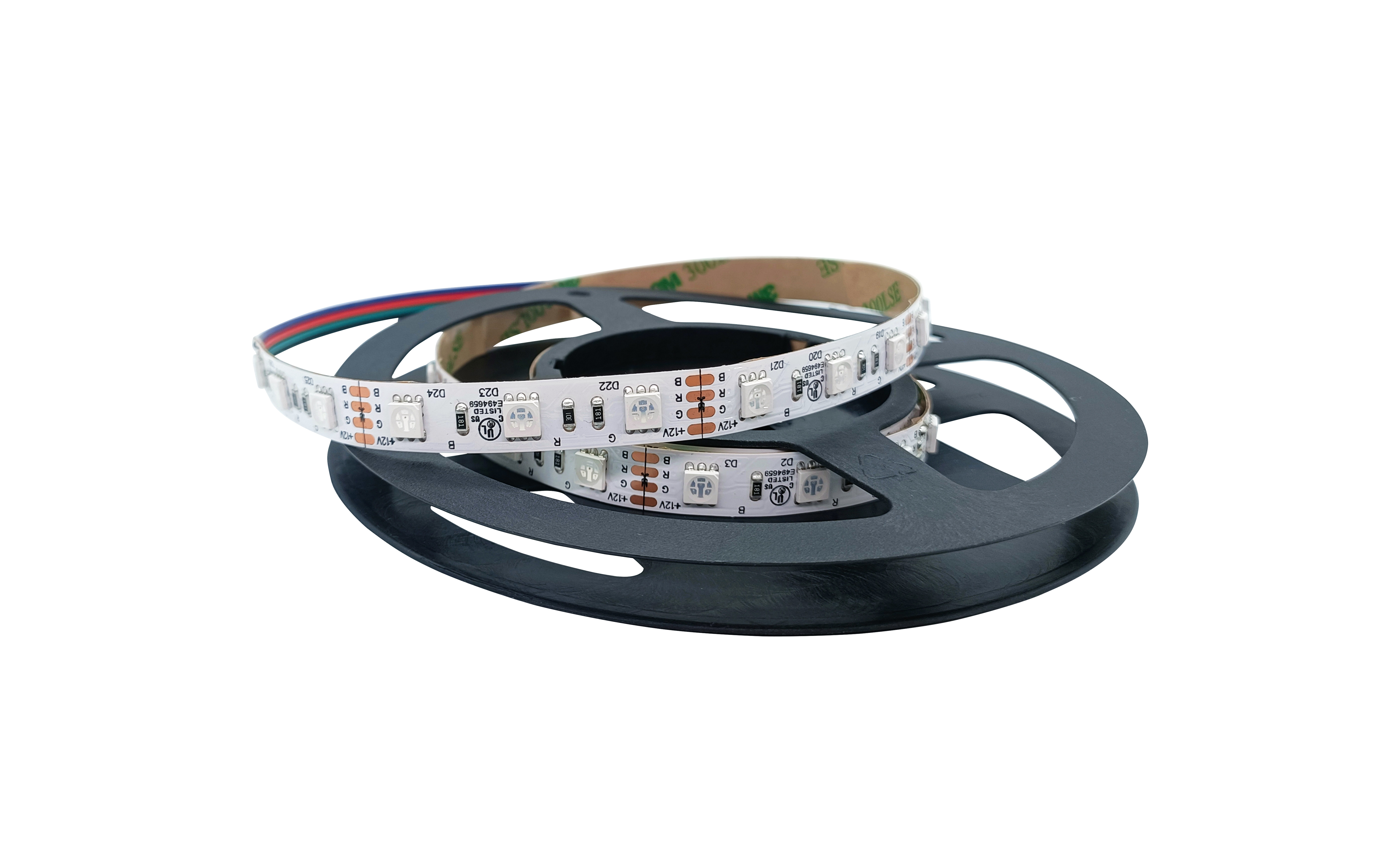 Low Voltage Flexible SMD RGB LED Strip Light Customized For Bar KTV