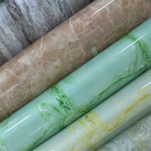 China Soft Touch PVC Film For Kitchen Marble Countertop Decor wholesale
