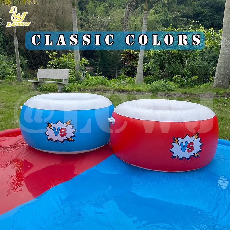 Outdoor Playset 120" Inflatable Body Sumo Bumper Balls For Adults With Kids Splash Pad