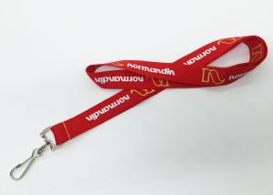 China ECO Friendly Polyester Nylon Breakaway Neck Lanyard With Detachable Clip wholesale
