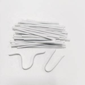 China Sewing Crafts Cup Mask 0.02 Inch Aluminum Nose Clips wholesale