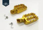 ATV Motorcycle Drag Racing Parts Pedals , Dirt Pit Bike Motorcycle Modification