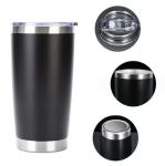 Exquisite Design Stainless Steel 20 Oz Tumbler Bulk With Lid And Straw Colored
