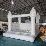 Inflatable White Bounce House Wedding Bouncy House Outdoor Jump House