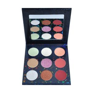 China Wholesale Face Makeup Cosmetics Metallic Shimmer Highlighter Palette wholesale