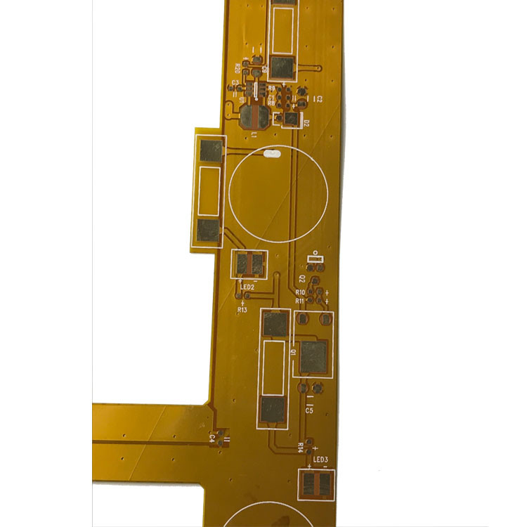 Reliable 2 Layer Flexible Pcb Prototype , Laser Cut Flex Printed Circuit Board