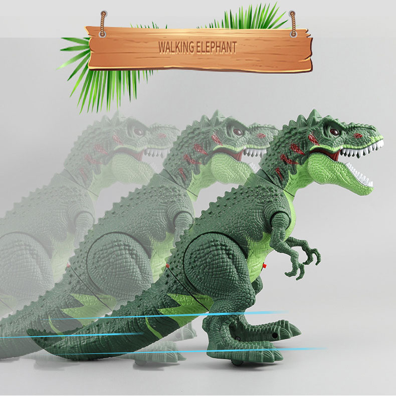 Finished Goods Electric Dinosaur Toy With Light And Sound A Collector's Pride And Joy