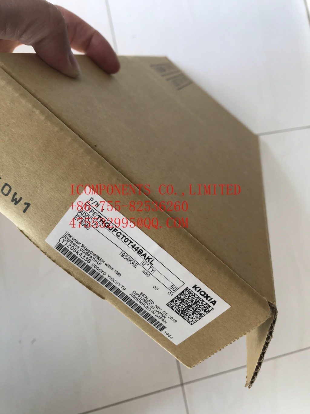 THGBF7T0L8LBATA TOSHIBA Flash Card 128G-byte 1.8V/3.3V Universal Flash Storage 153-Pin TFBGA - Trays (Alt: THGBF7T0L8LBA