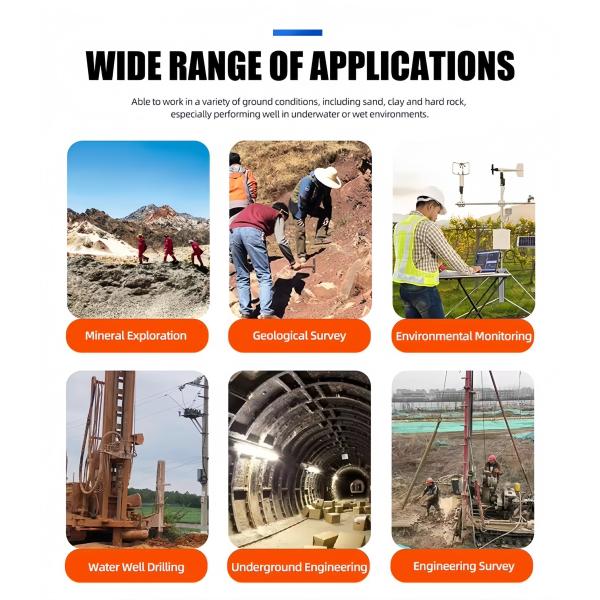 Hydraulic Crawler Type Rotary Drilling Equipment